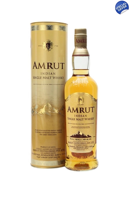 Amrut Indian Single Malt Whisky 70cl