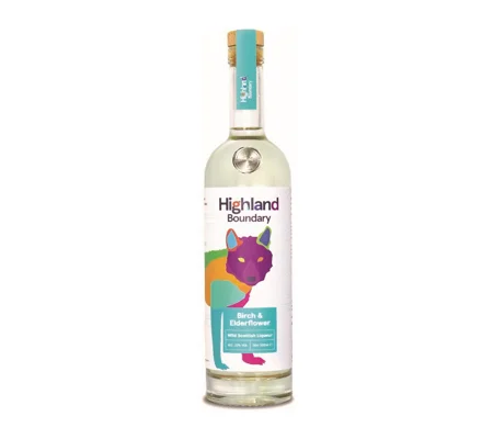 Highland Boundary Birch and Elderflower Liqueur 50cl