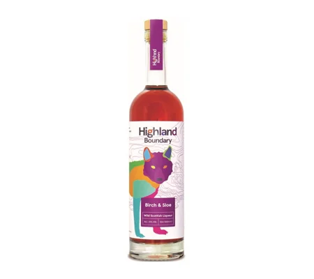 Highland Boundary Birch and Sloe Liqueur 50cl