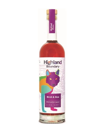 Highland Boundary Birch and Sloe Liqueur 50cl