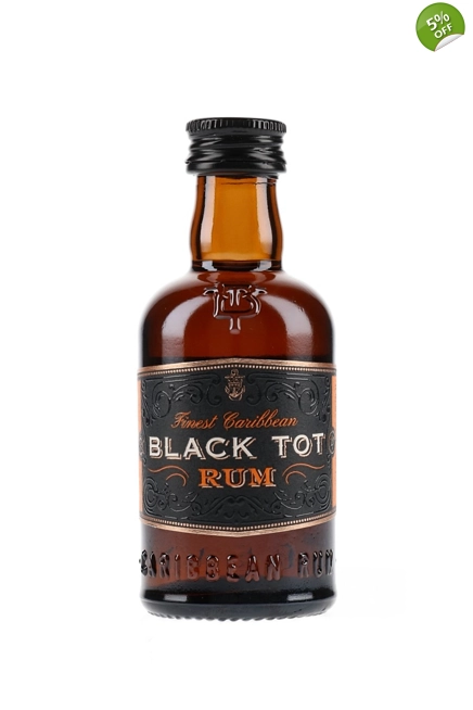 Black Tot Finest Caribbean Rum - 5cl