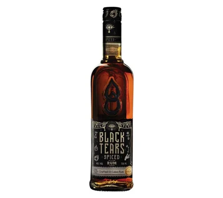 Black Tears Spiced Rum 70cl