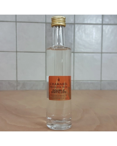 Chamarel Double Distilled White Rum - Miniature