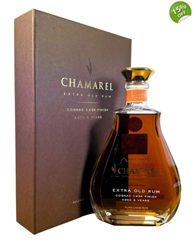 Chamarel XO Cognac Cask Finish 70cl