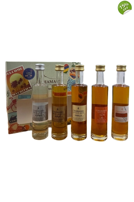 Chamarel Discovery Miniature Gift Set 5x 50ml