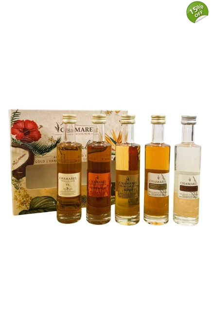 Chamarel Tropical Miniature Gift Set 5x 50ml