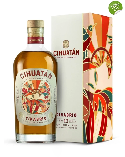 Cihuatan Cinabrio Rum 12 Years Old 70cl