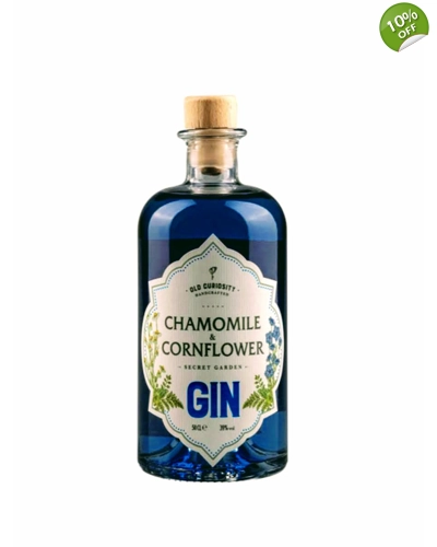 Old Curiosity Chamomile and Cornflower Gin 50cl