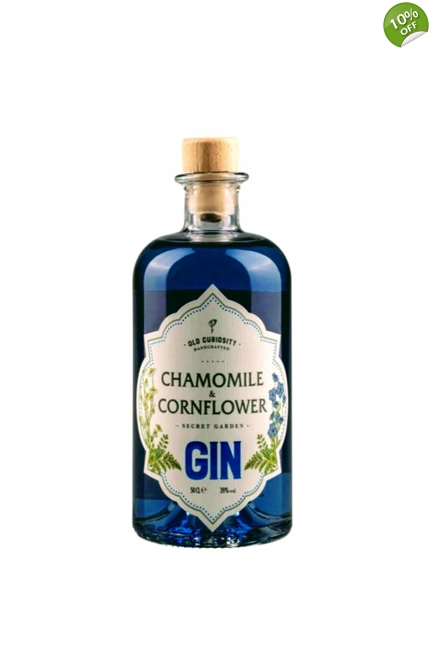 Old Curiosity Chamomile and Cornflower Gin 50cl