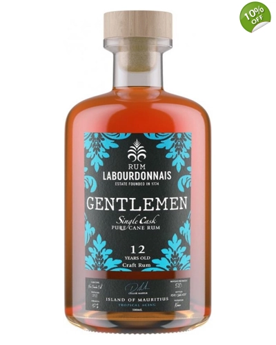Labourdonnais Gentlemen 12 YO Rum Batch 4 50cl