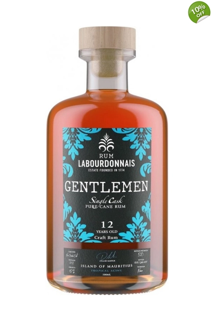 Labourdonnais Gentlemen 12 YO Rum Batch 4 50cl