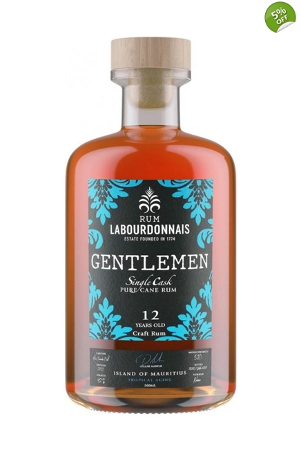 Labourdonnais Gentlemen 12 YO Rum Batch 4 50cl