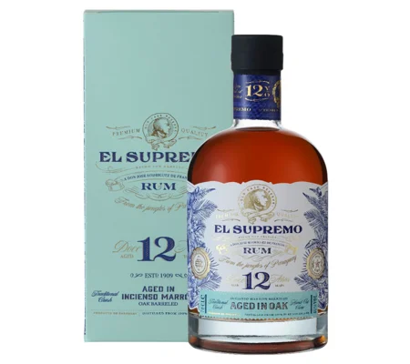 El Supremo 12 Years Old Rum - 70cl