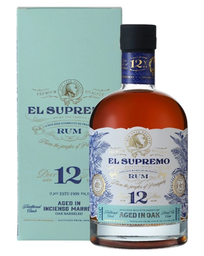 El Supremo 12 Years Old Rum - 70cl