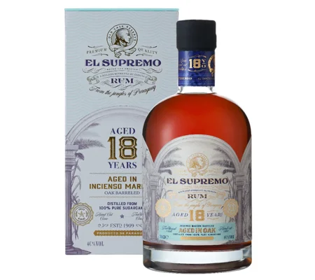 El Supremo 18 Years Old Rum - 70cl