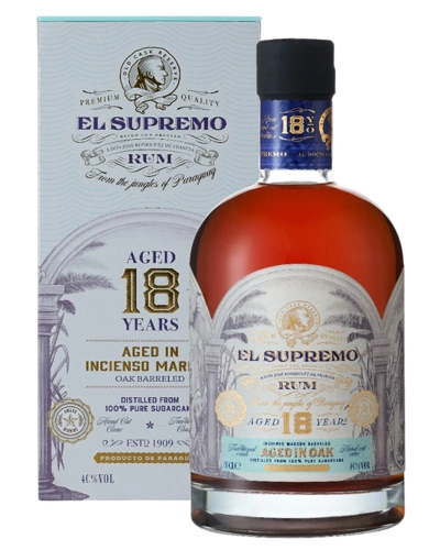 El Supremo 18 Years Old Rum - 70cl