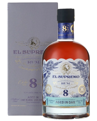 El Supremo 8 Years Old Rum - 70cl