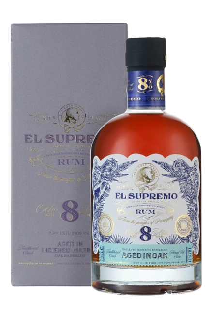 El Supremo 8 Years Old Rum - 70cl