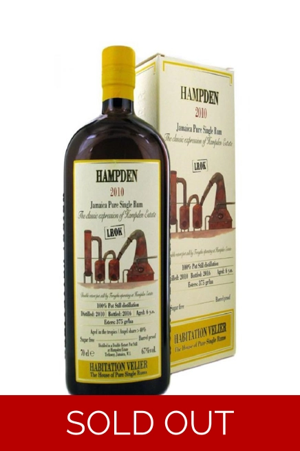 Hampden 2010 - Habitation Velier 70cl