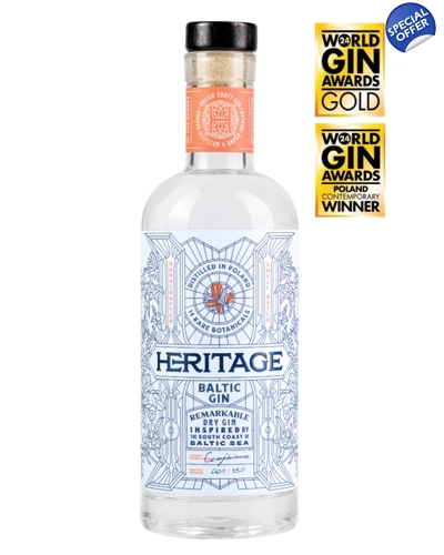 Heritage Baltic Gin 50cl Heritage Baltic Gin 50cl