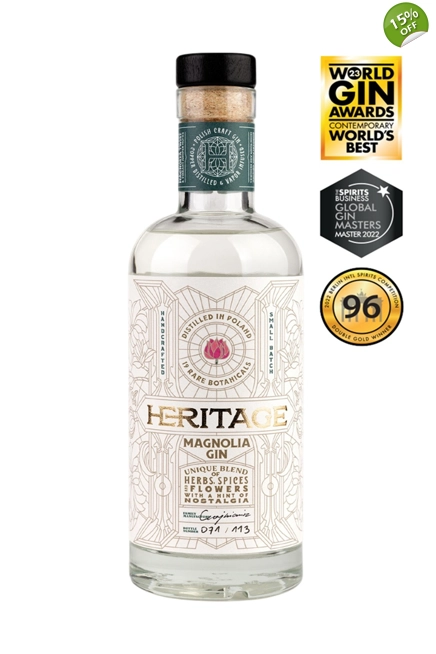 Heritage Magnolia Gin 50cl