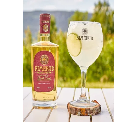 Kimerud Hillside Aged Gin with Glass Gift Set