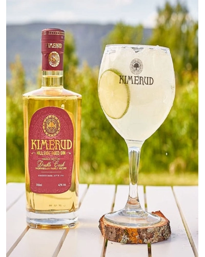 Kimerud Hillside Aged Gin with Glass Gift Set