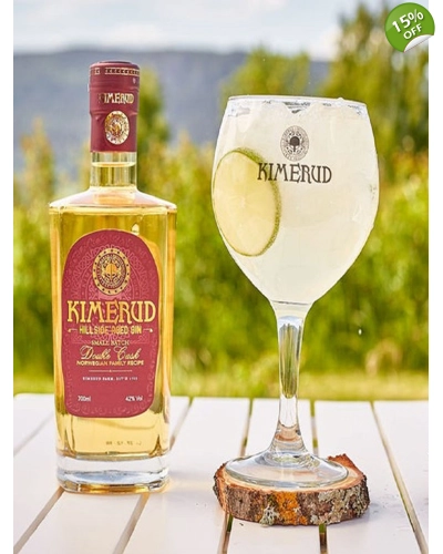 Kimerud Hillside Aged Gin with Glass Gift Set