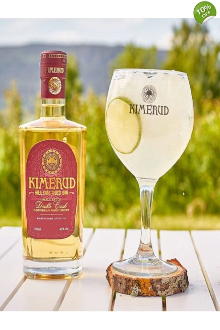 Kimerud Hillside Aged Gin with Glass Gift Set