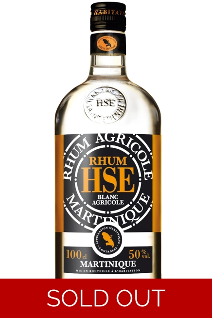 HSE Rhum Agricole Blanc 50% 70cl