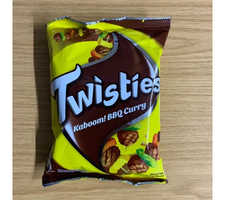 Twisties Kaboom BBQ Curry (Pack of 2)
