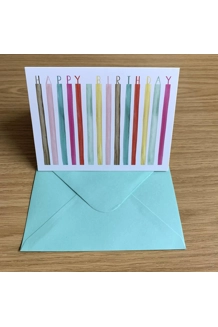 Happy Birthday Card Bars