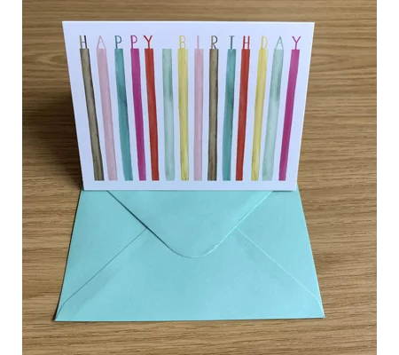 Happy Birthday Card Bars