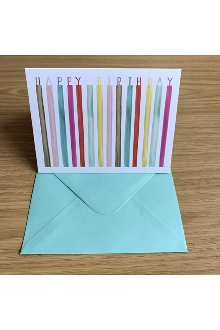 Happy Birthday Card Bars