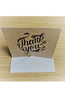 Thank you card Bold