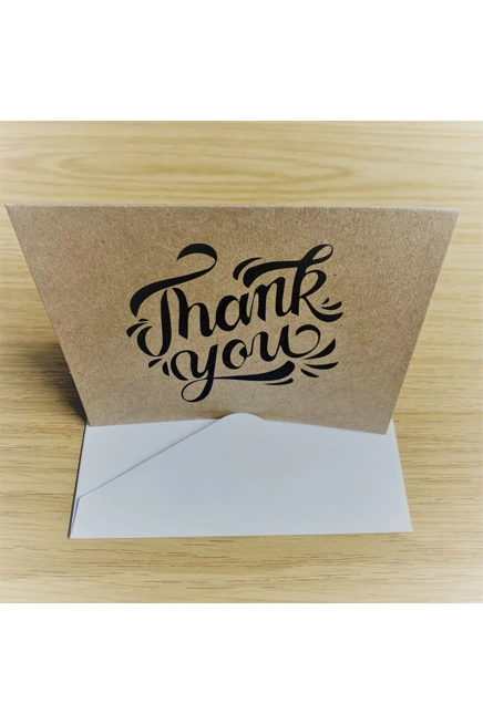 Thank you card Bold