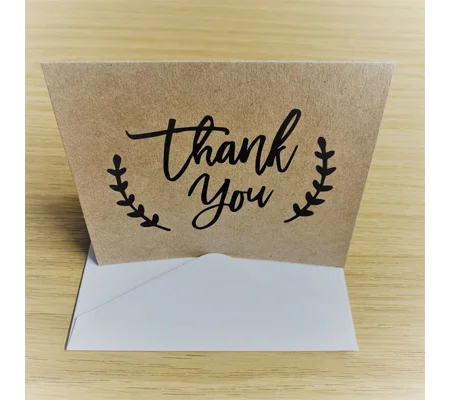 Thank you card branches