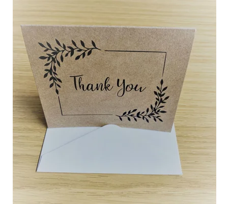 Thank you card Square