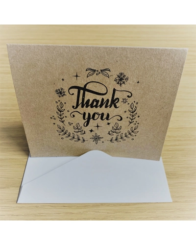 Thank you card stars