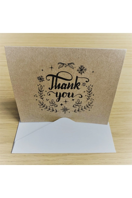 Thank you card stars