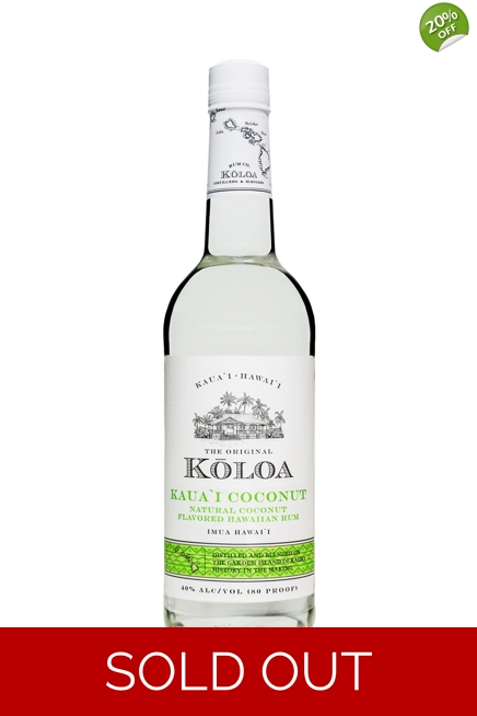 Koloa Kaua'i Coconut Rum 70cl