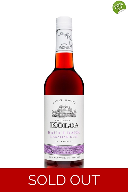 Koloa Kaua'i Dark Rum 70cl