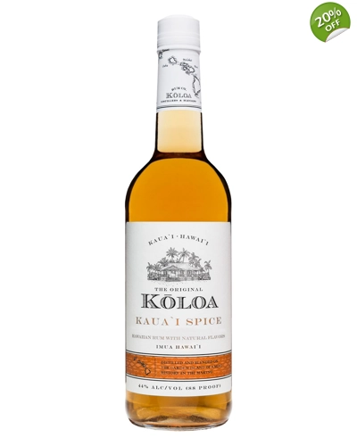 Koloa Kaua'i Spiced Rum 70cl