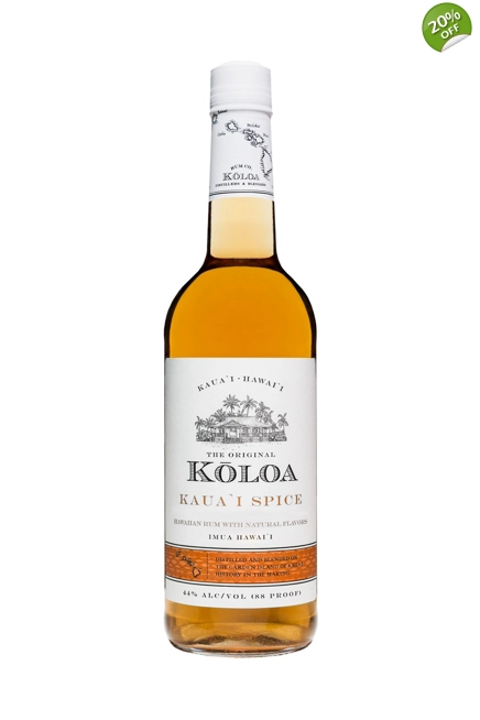 Koloa Kaua'i Spiced Rum 70cl