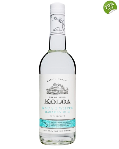 Koloa Kaua'i White Rum 70cl