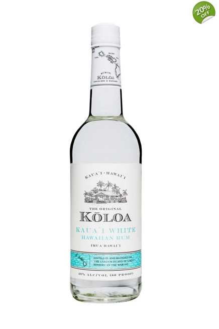 Koloa Kaua'i White Rum 70cl