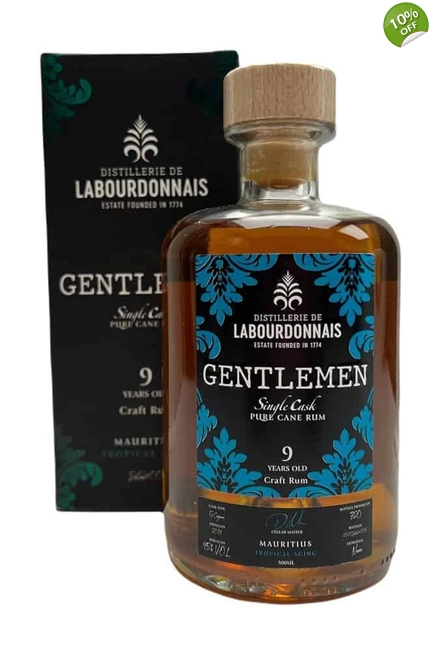 Labourdonnais Gentlemen 9YO Single Cask Rum 50cl