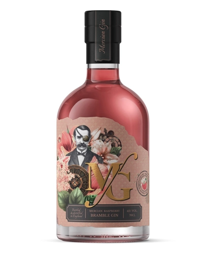 Mercian Raspberry Bramble Gin 70cl