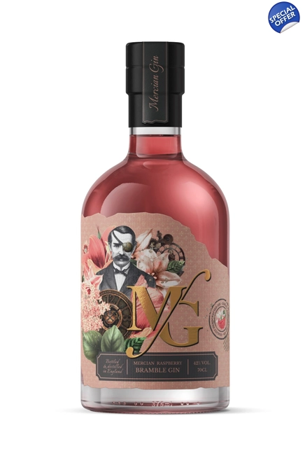 Mercian Raspberry Bramble Gin 70cl