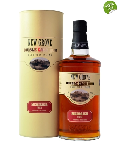 New Grove Double Cask Rum Merisier Finish 70cl